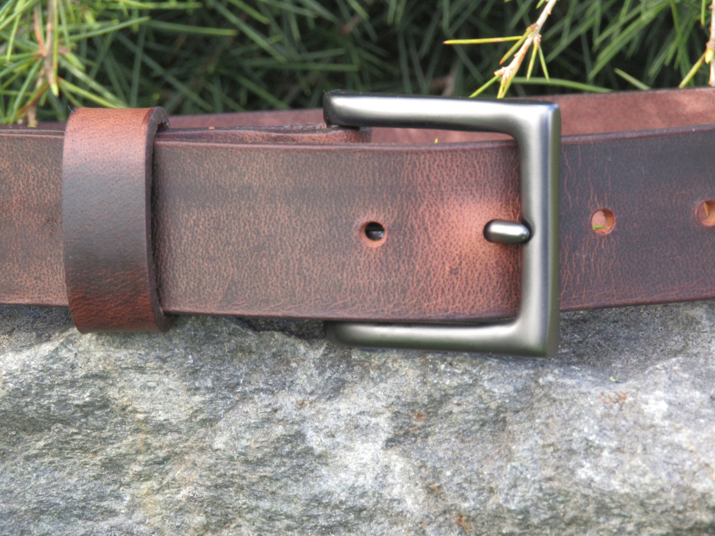 1 1/2" Custom Handcrafted leather belt Made in the USA