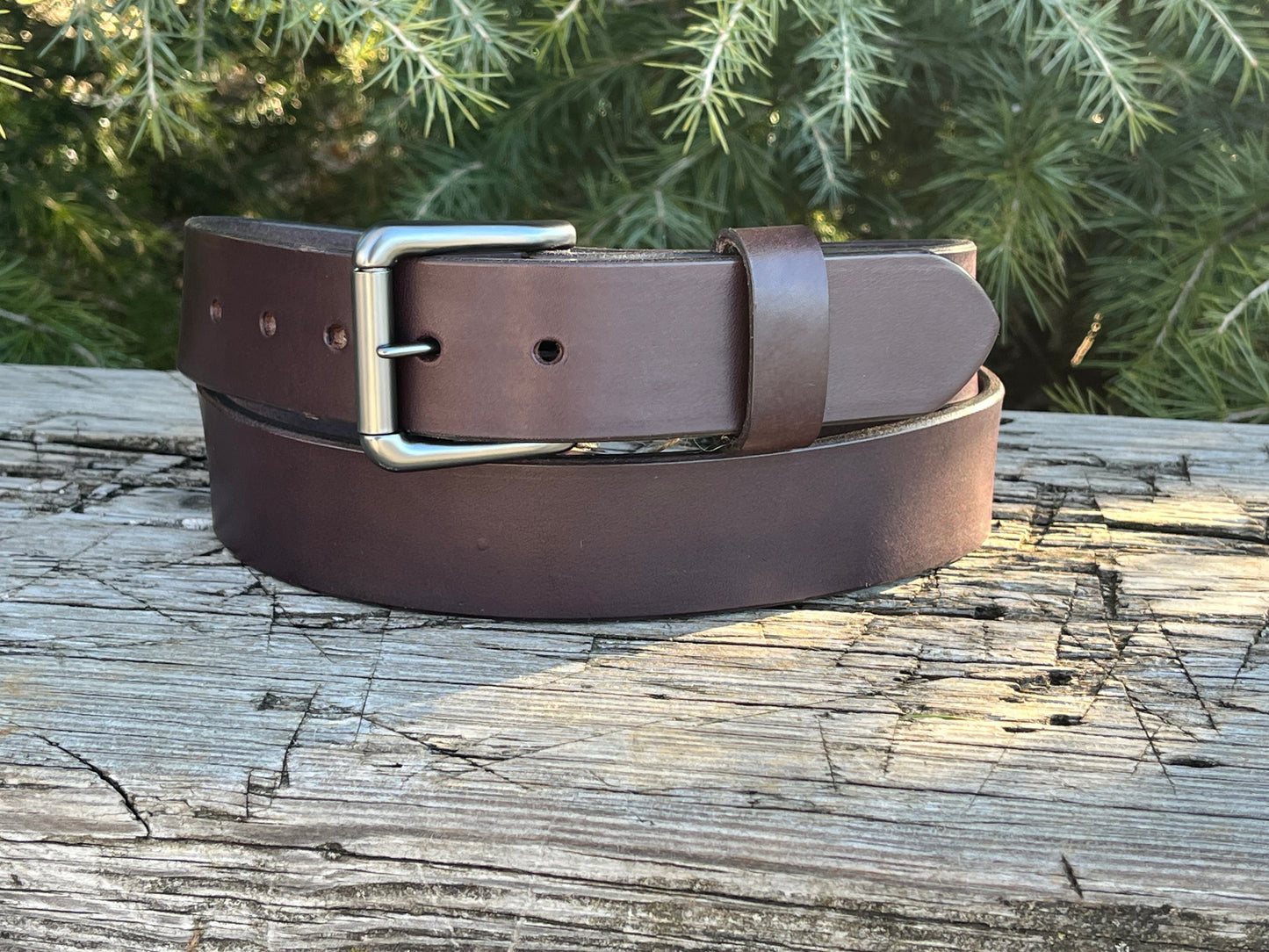 1 1/2" Dark Brown Bridle Leather belt, Custom Handmade Belt,Full grain leather belt ,womens leather belt monogrammed belt, unisex belt