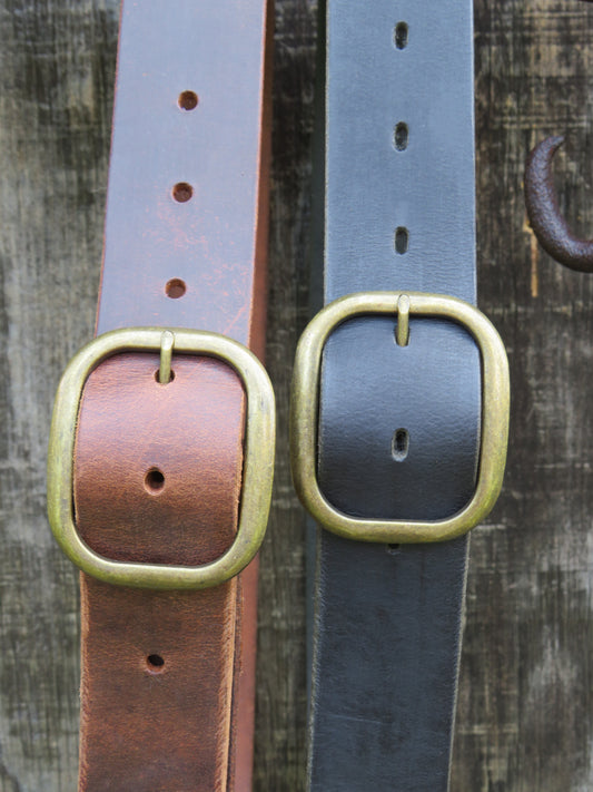 1 1/2" Custom Handcrafted full grain leather belt
