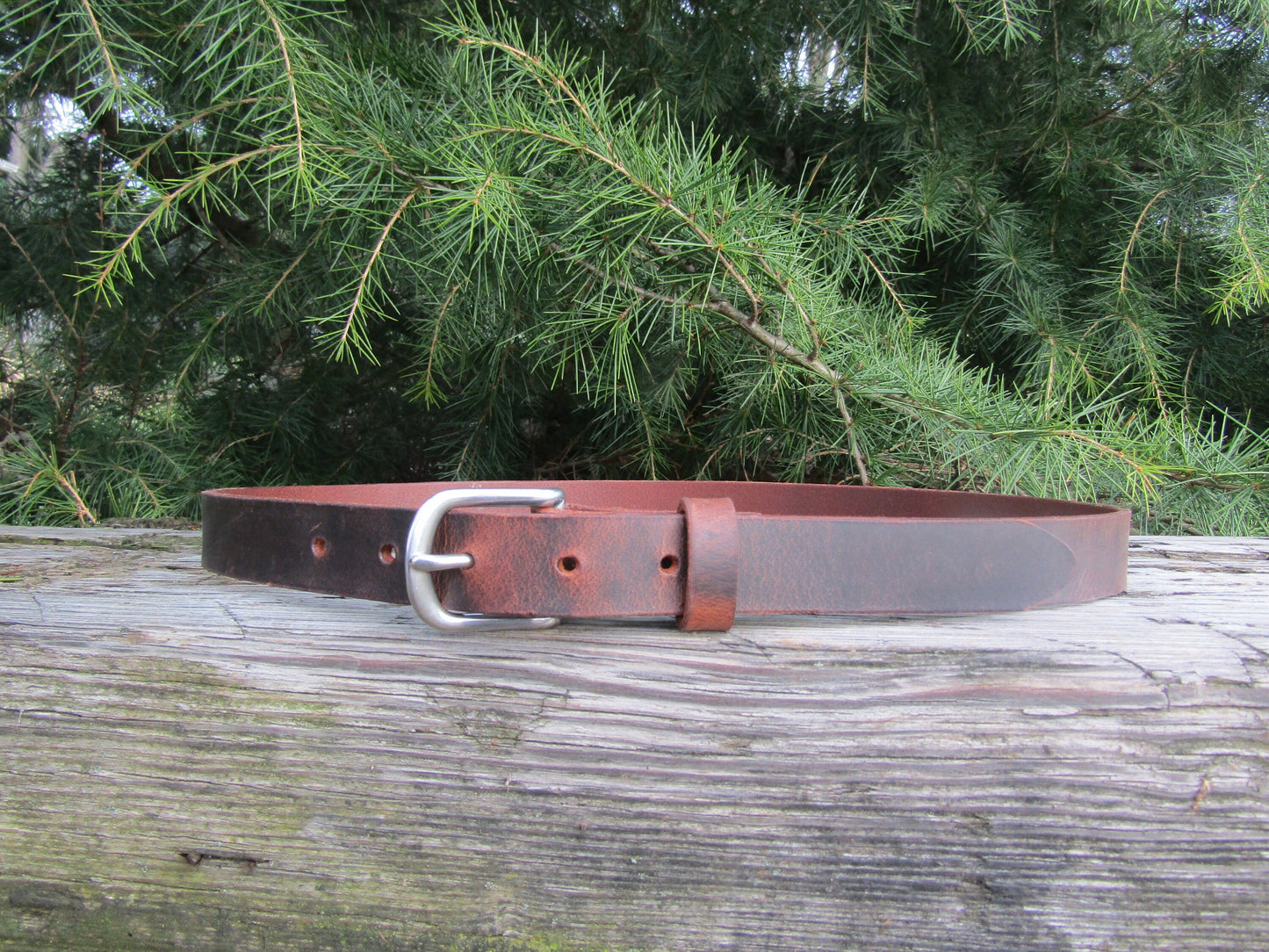 1 inch wide leather belt/ Narrow leather belt/ Womans Belt/full grain brown leather belt/ mens leather belt/ womans leather belt