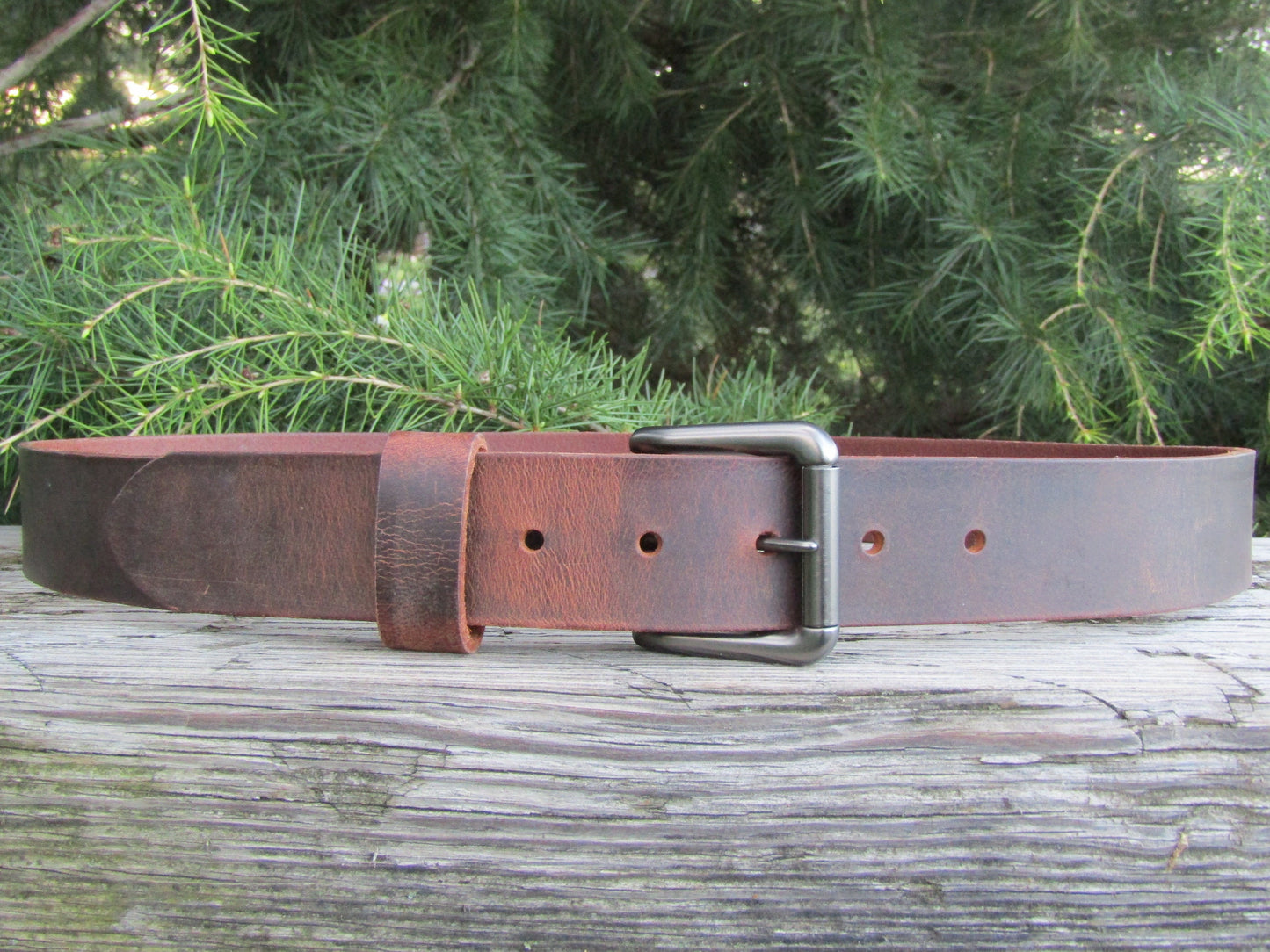 Premium USA Made 1 1/2" Leather Belt - Custom Handcrafted Men's & Women's Accessory Full Grain Leather belt