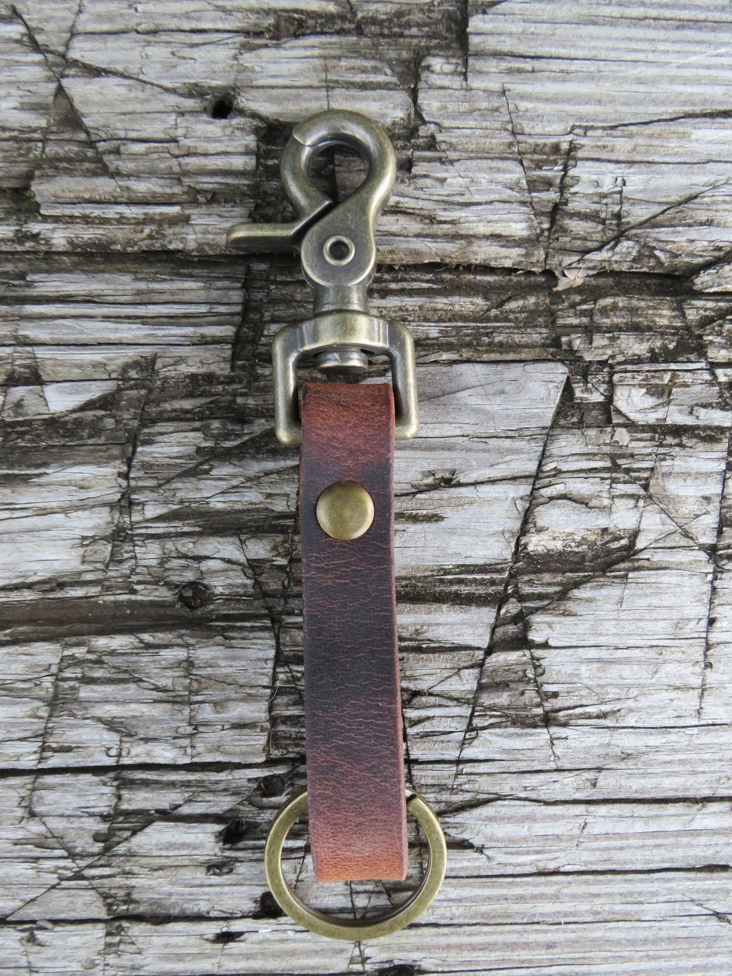 Lot of 12 Crazy Horse Water Buffalo leather keychain blanks DIY Leather Key Fobs finish your way Made in USA Leather craft