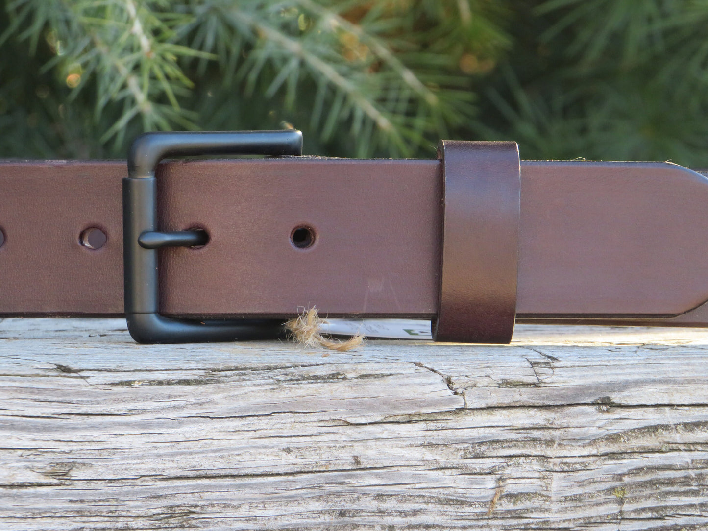 Dark brown Leather belt black buckle, full grain leather belt, Bridle leather belt 1.5 wide leather belt Custom handmade leather belt