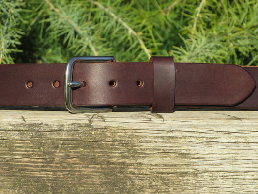 Dark brown Leather belt Bridle leather belt mens leather belt womans leather belt Custom made belt handmade leather belt full grain leather