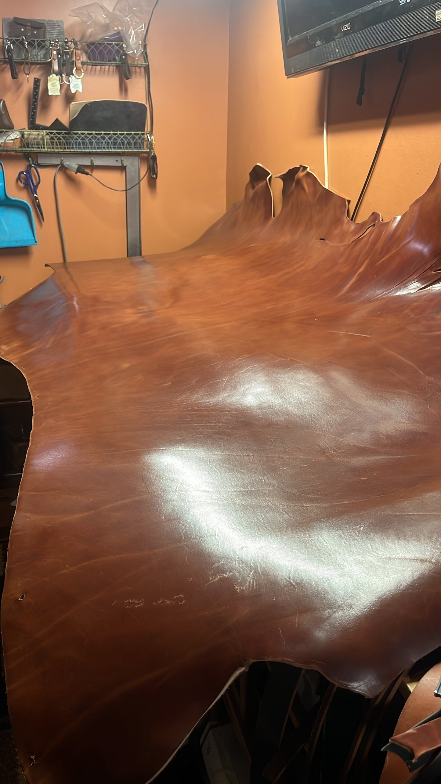 Handmade Wickett & Craig Leather Belt | Full Grain Harness Leather | 1 Inch Wide | Removable Buckle | Made in USA | Custom Fit