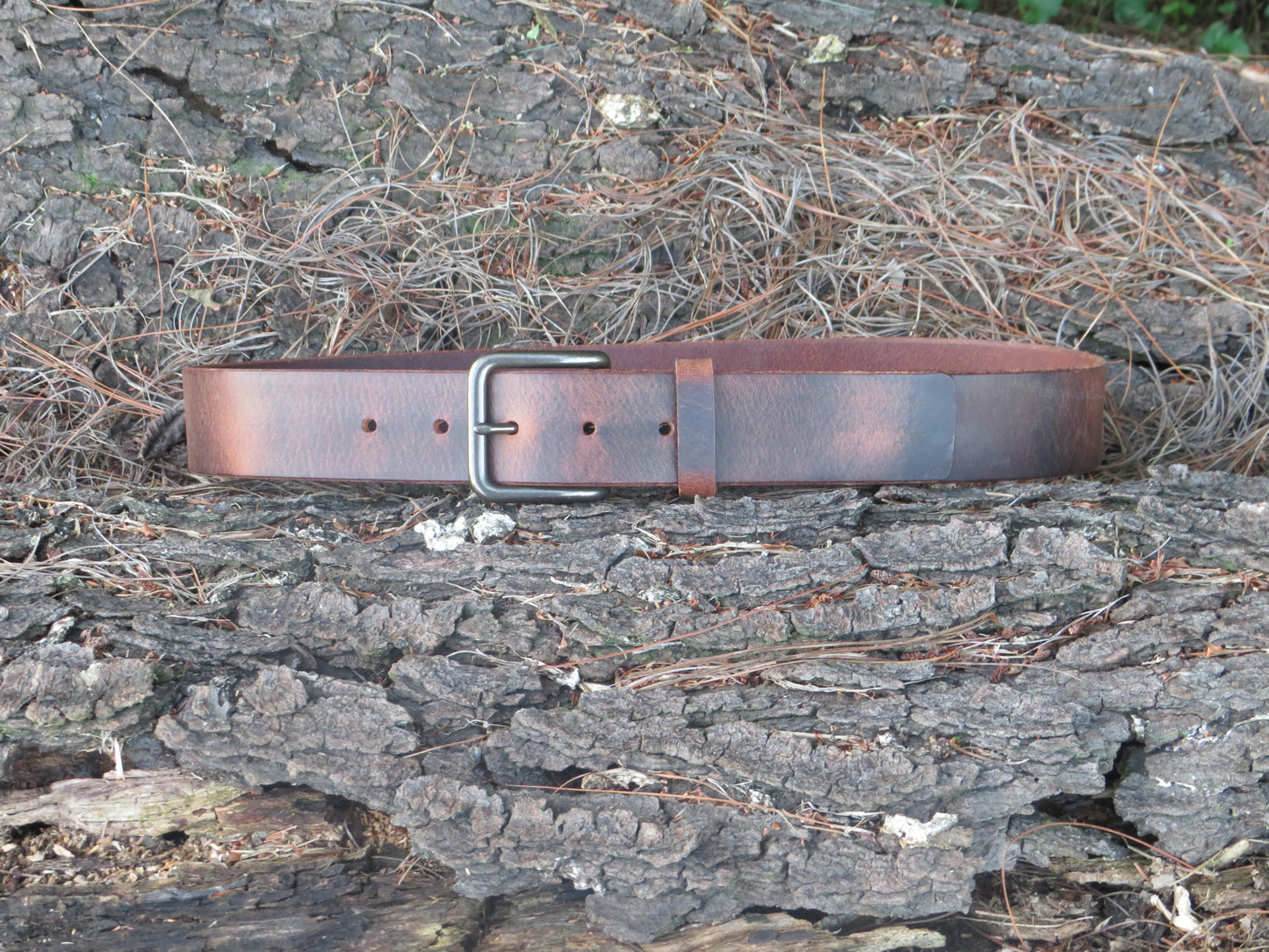 1 1/2" wide leather belt, Casual Vintage look Custom Handmade leather belt, Made in USA ,Rustic leather belt, womans belt, mens leather belt (Copy) (Copy)