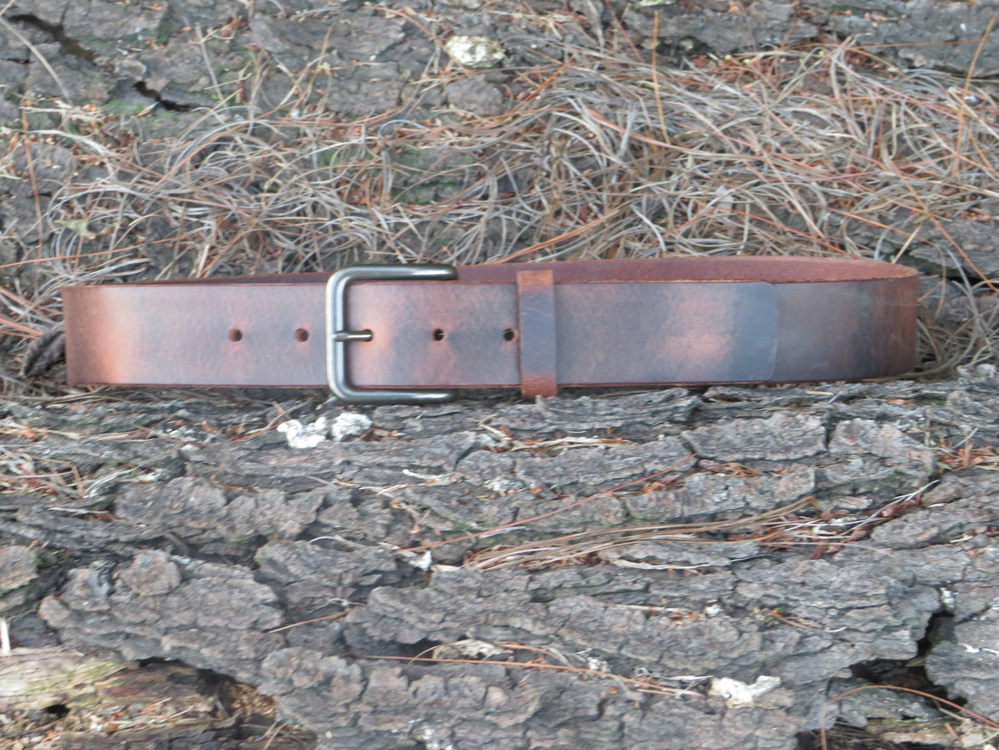 1 1/2" wide leather belt, Casual Vintage look Custom Handmade leather belt, Made in USA ,Rustic leather belt, womans belt, mens leather belt (Copy) (Copy)