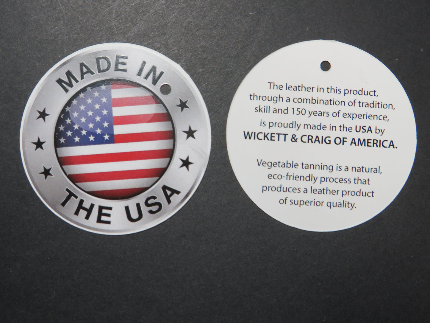 Handmade Wickett & Craig Leather Belt | Full Grain Harness Leather | 1 Inch Wide | Removable Buckle | Made in USA | Custom Fit