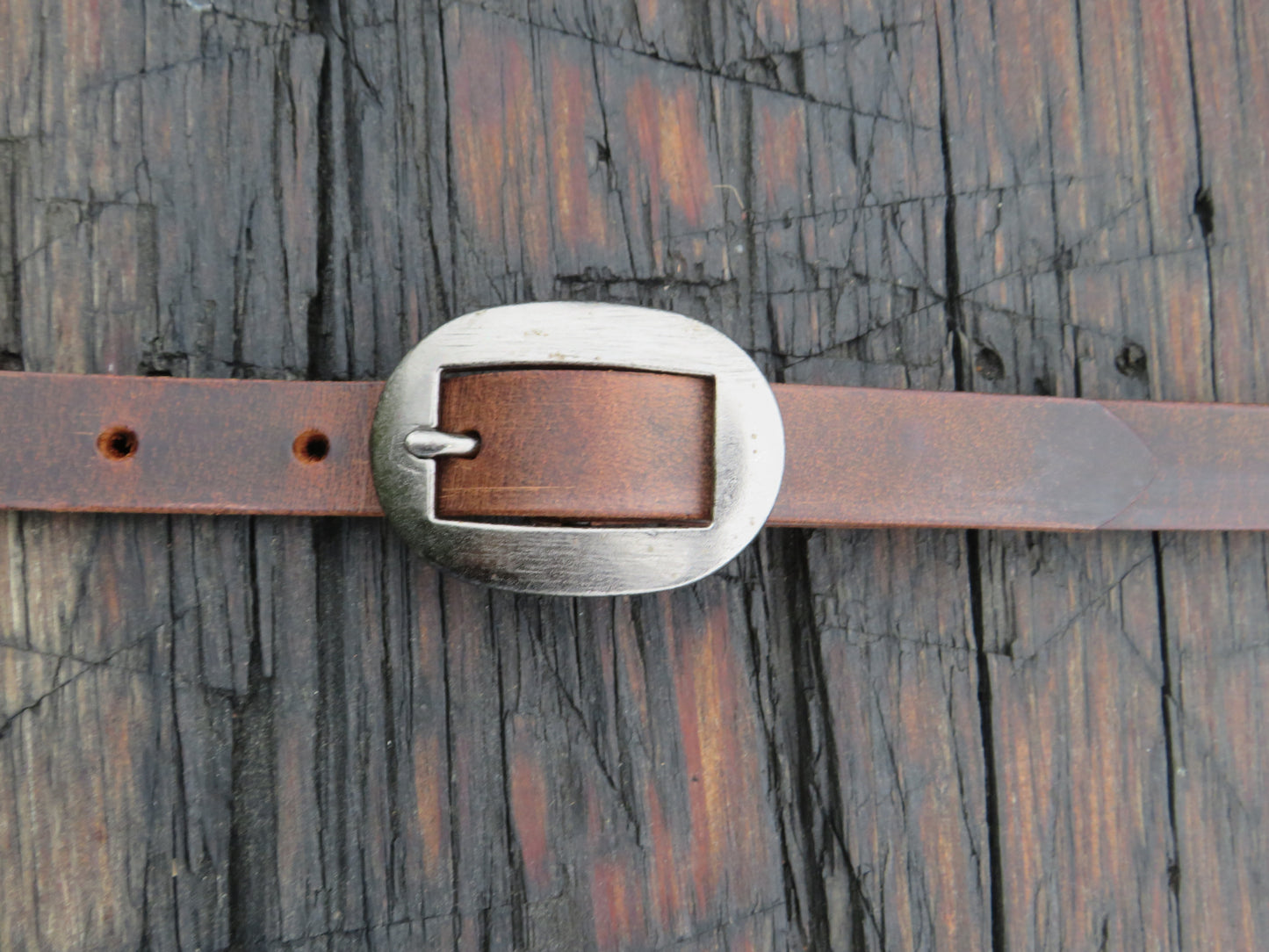 3/4" wide Crazy Horse brown or Black Leather belt - Made in USA