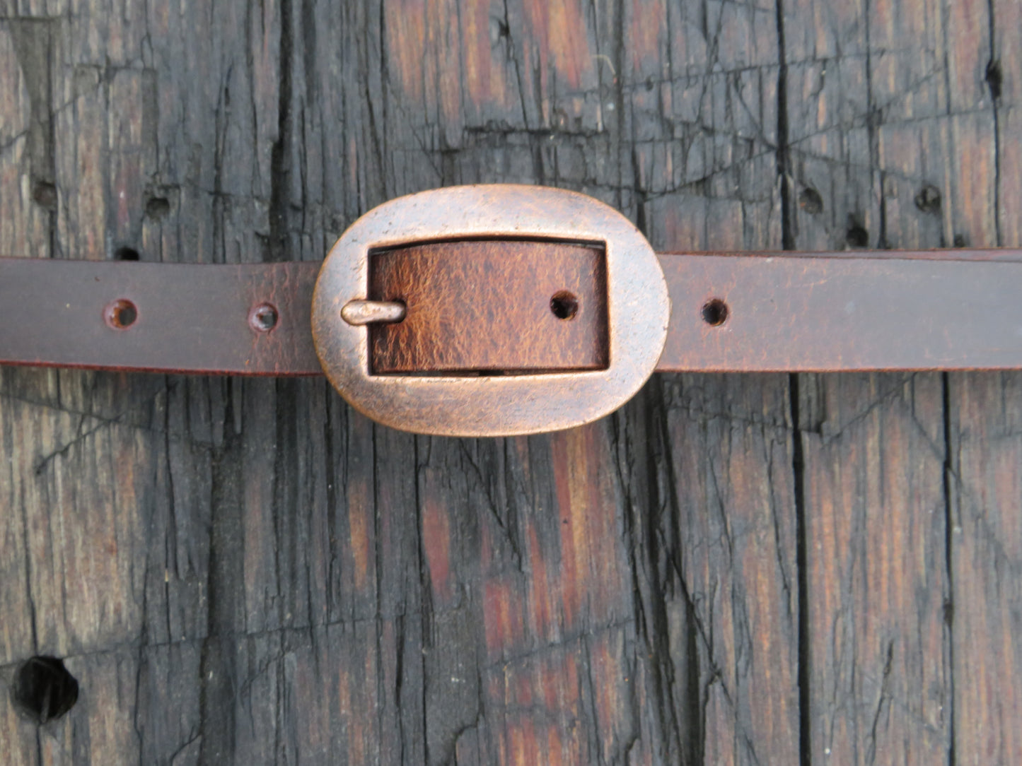 3/4" wide Crazy Horse brown or Black Leather belt - Made in USA