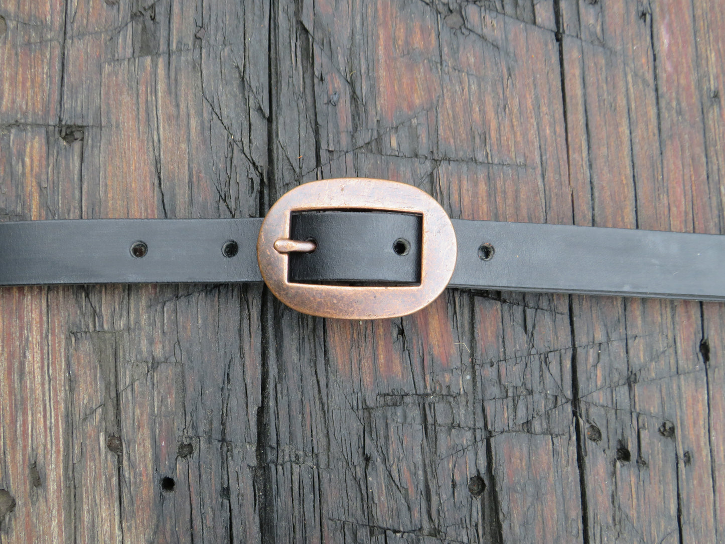 3/4" wide Crazy Horse brown or Black Leather belt - Made in USA