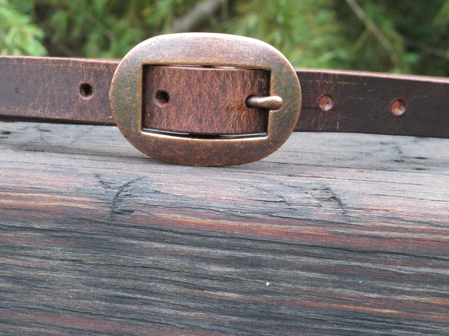 3/4" wide Crazy Horse brown or Black Leather belt - Made in USA