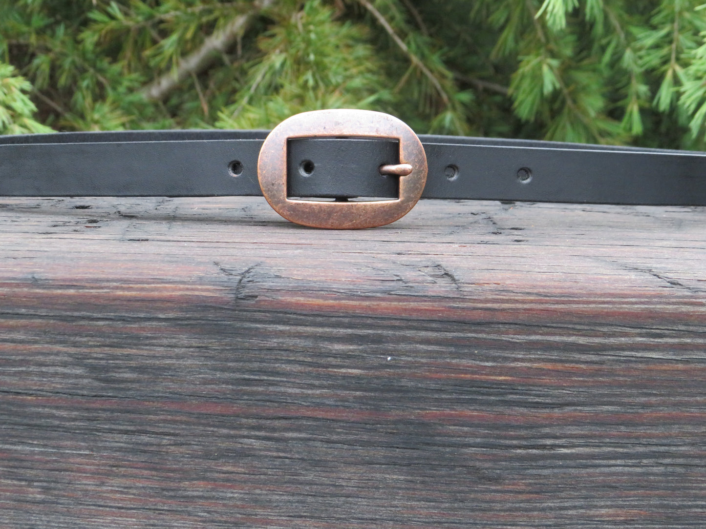 3/4" wide Crazy Horse brown or Black Leather belt - Made in USA