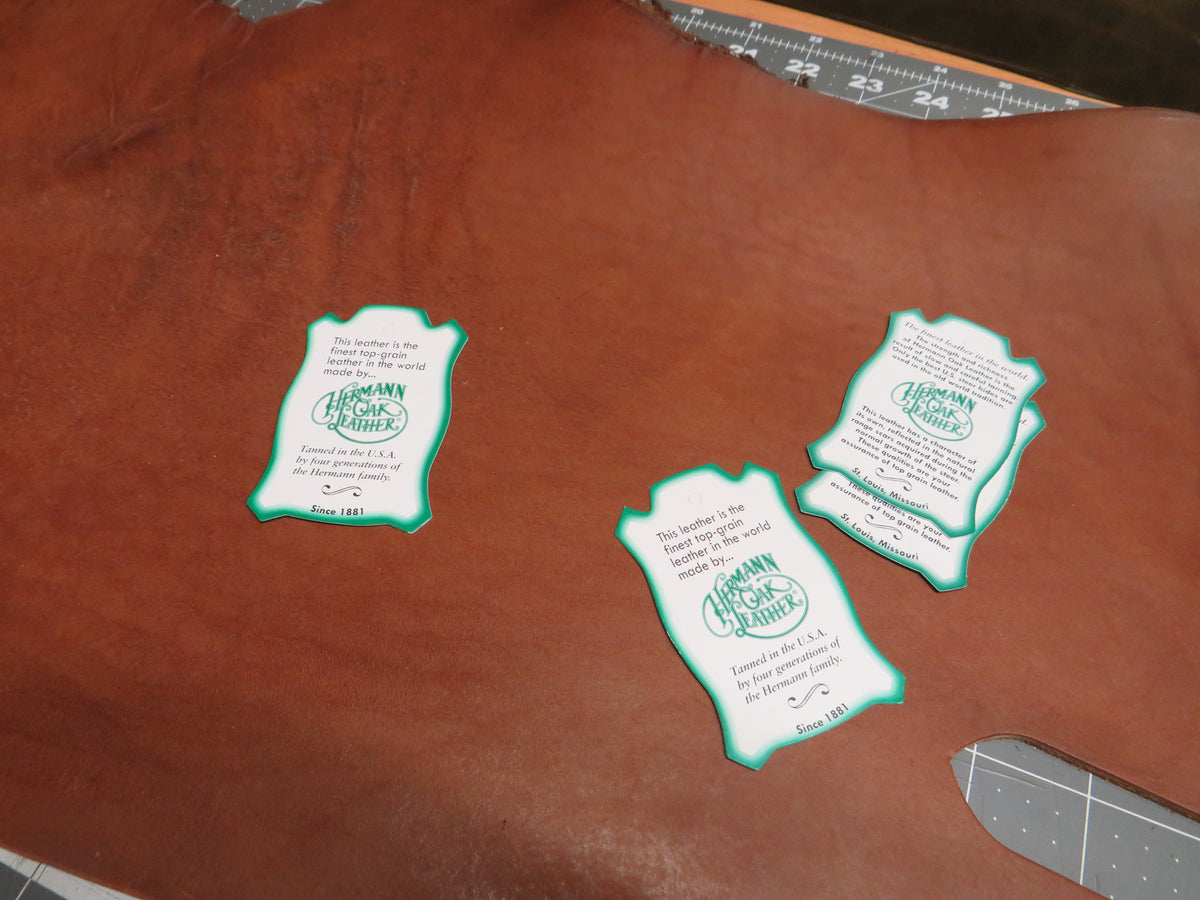 3 pieces of veg tanned leather 72 inches long