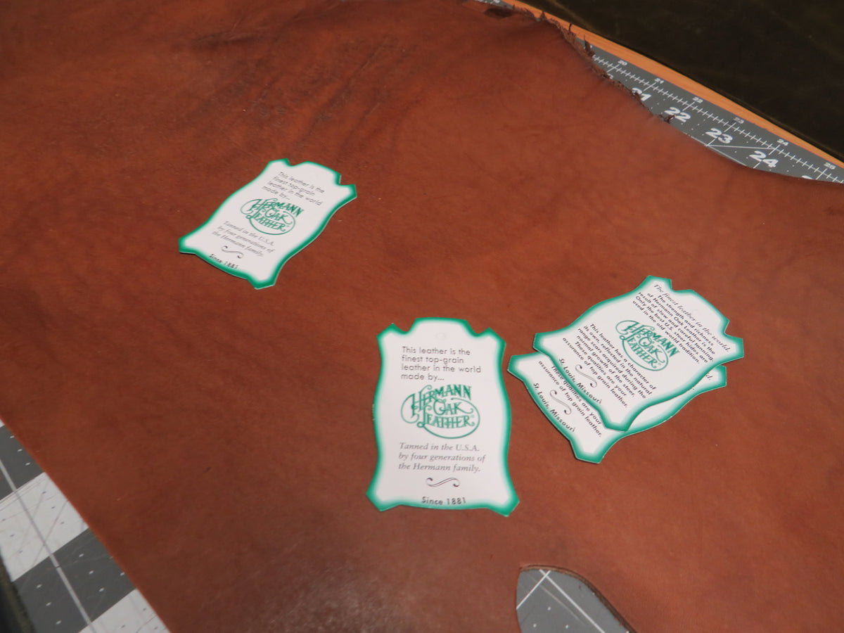 3 pieces of veg tanned leather 72 inches long