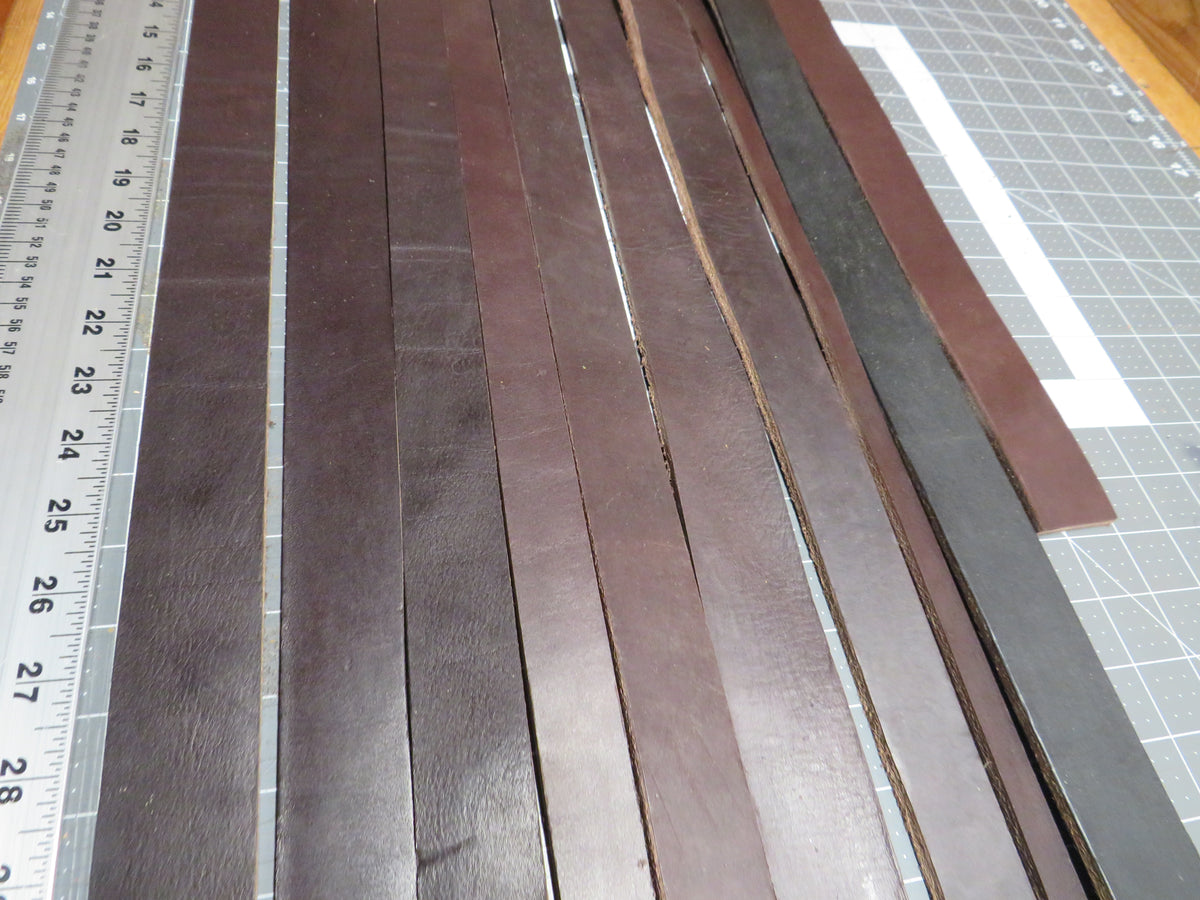 5 pounds of veg tanned leather straps