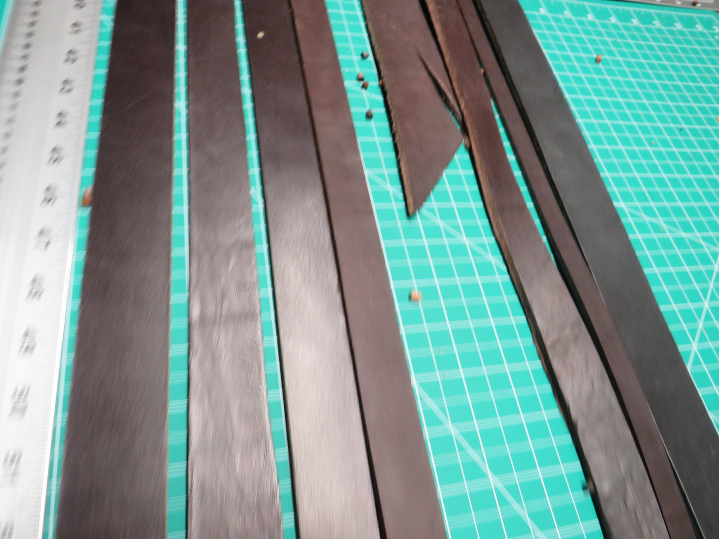 5 pounds of veg tanned leather straps