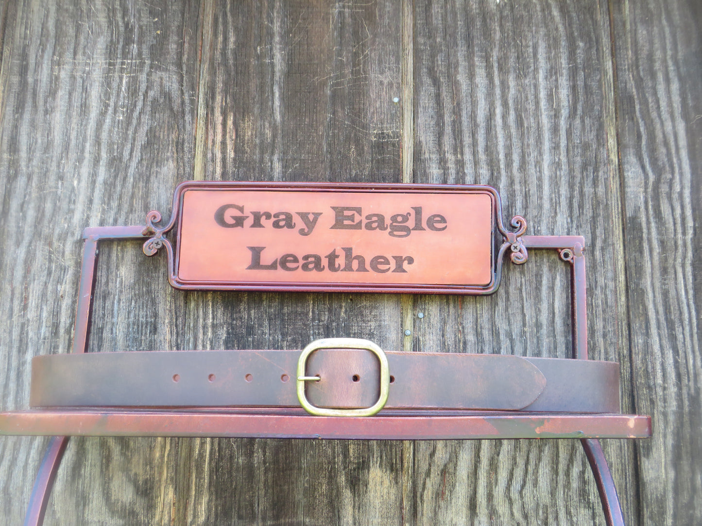 1 1/2" Custom Handcrafted full grain leather belt