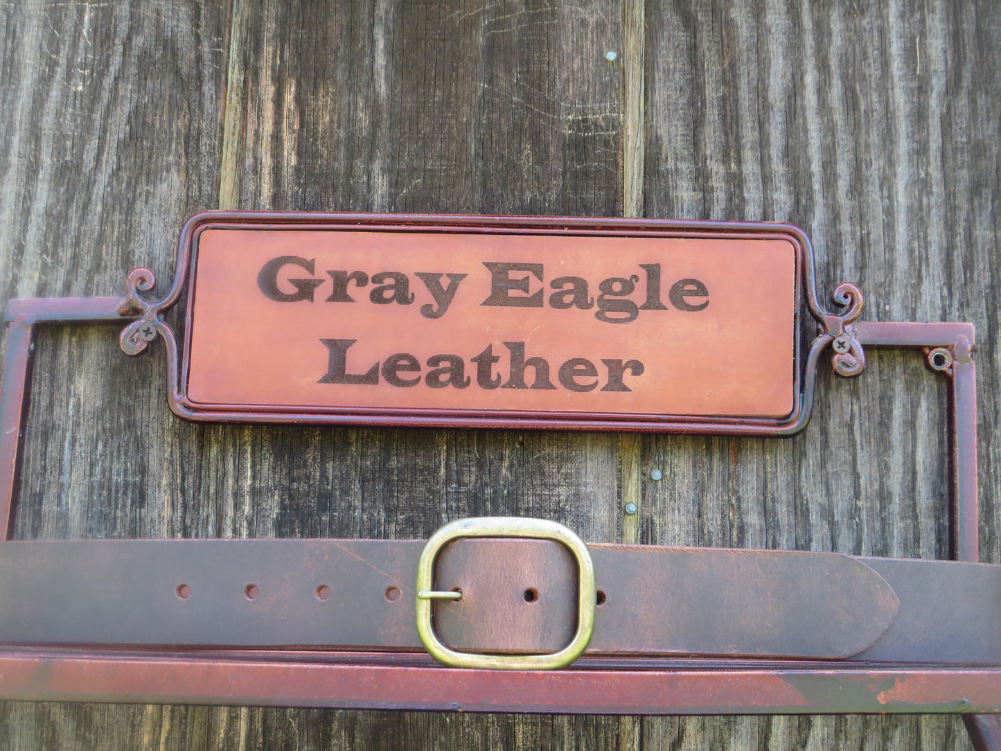 1 1/2" Custom Handcrafted full grain leather belt