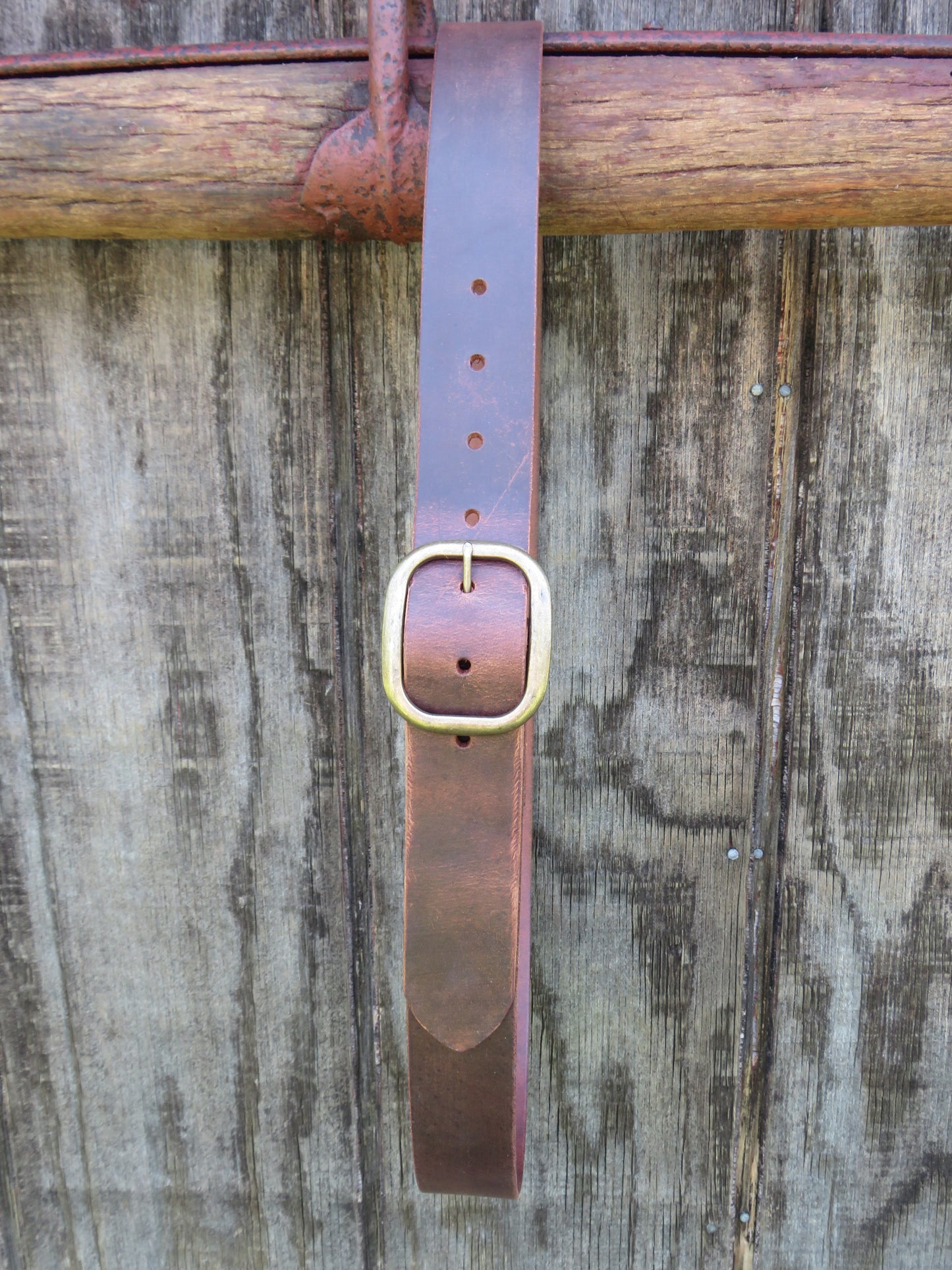 1 1/2" Custom Handcrafted full grain leather belt
