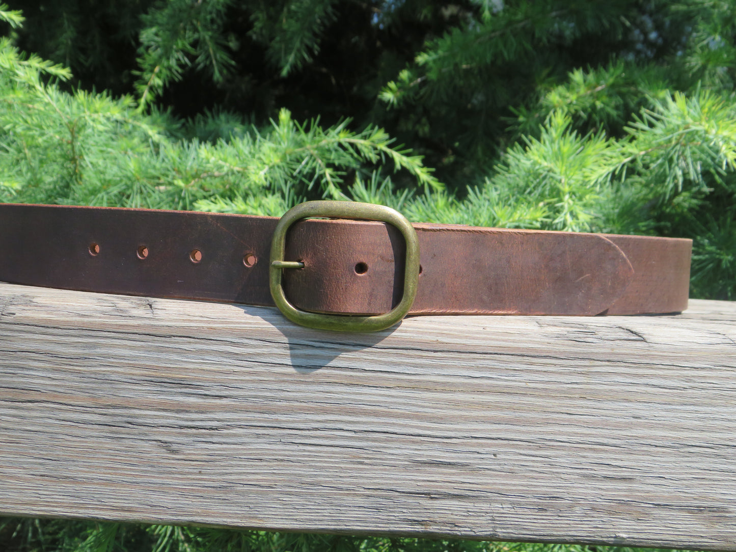 1 1/2" Custom Handcrafted full grain leather belt