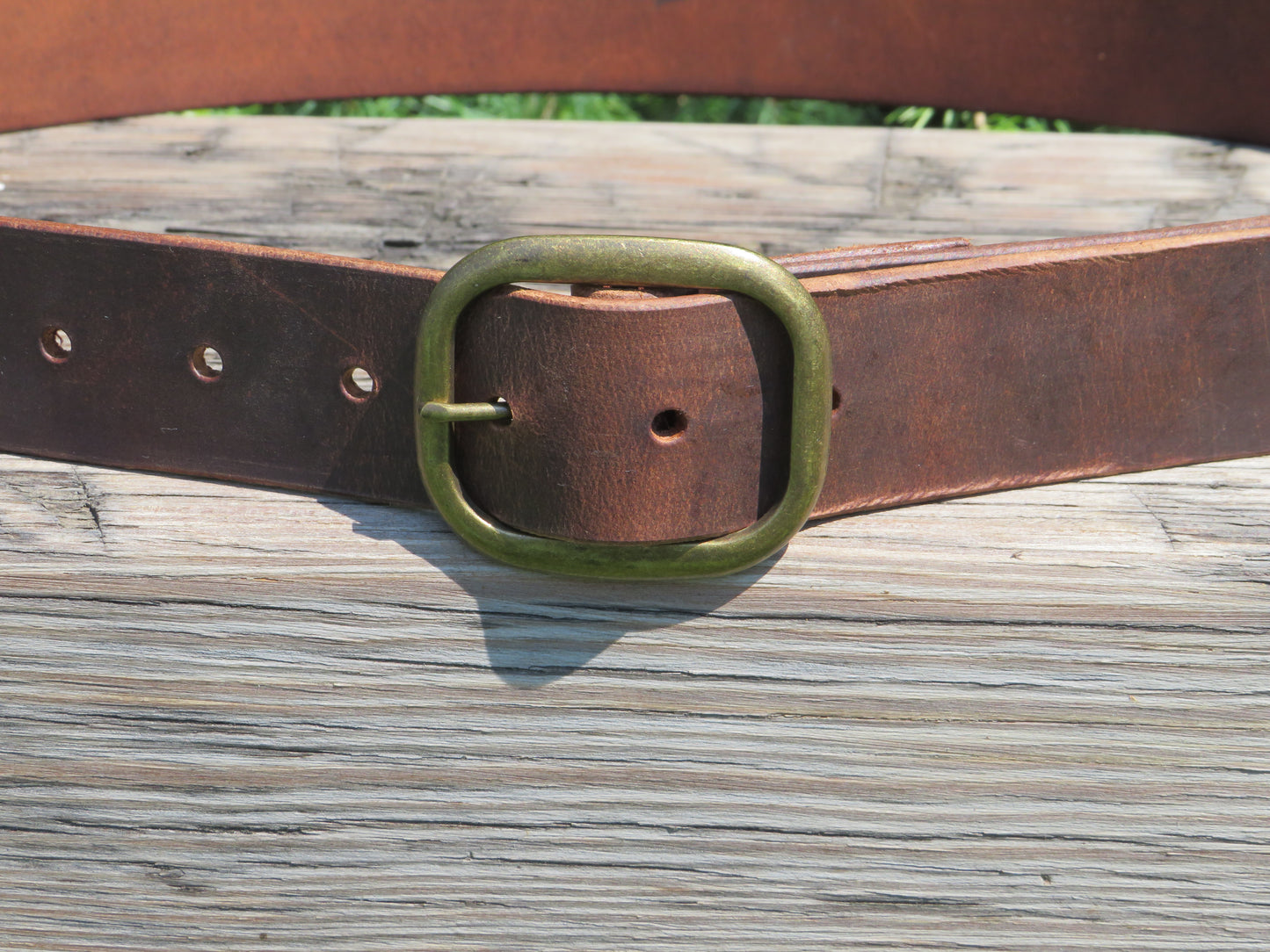 1 1/2" Custom Handcrafted full grain leather belt