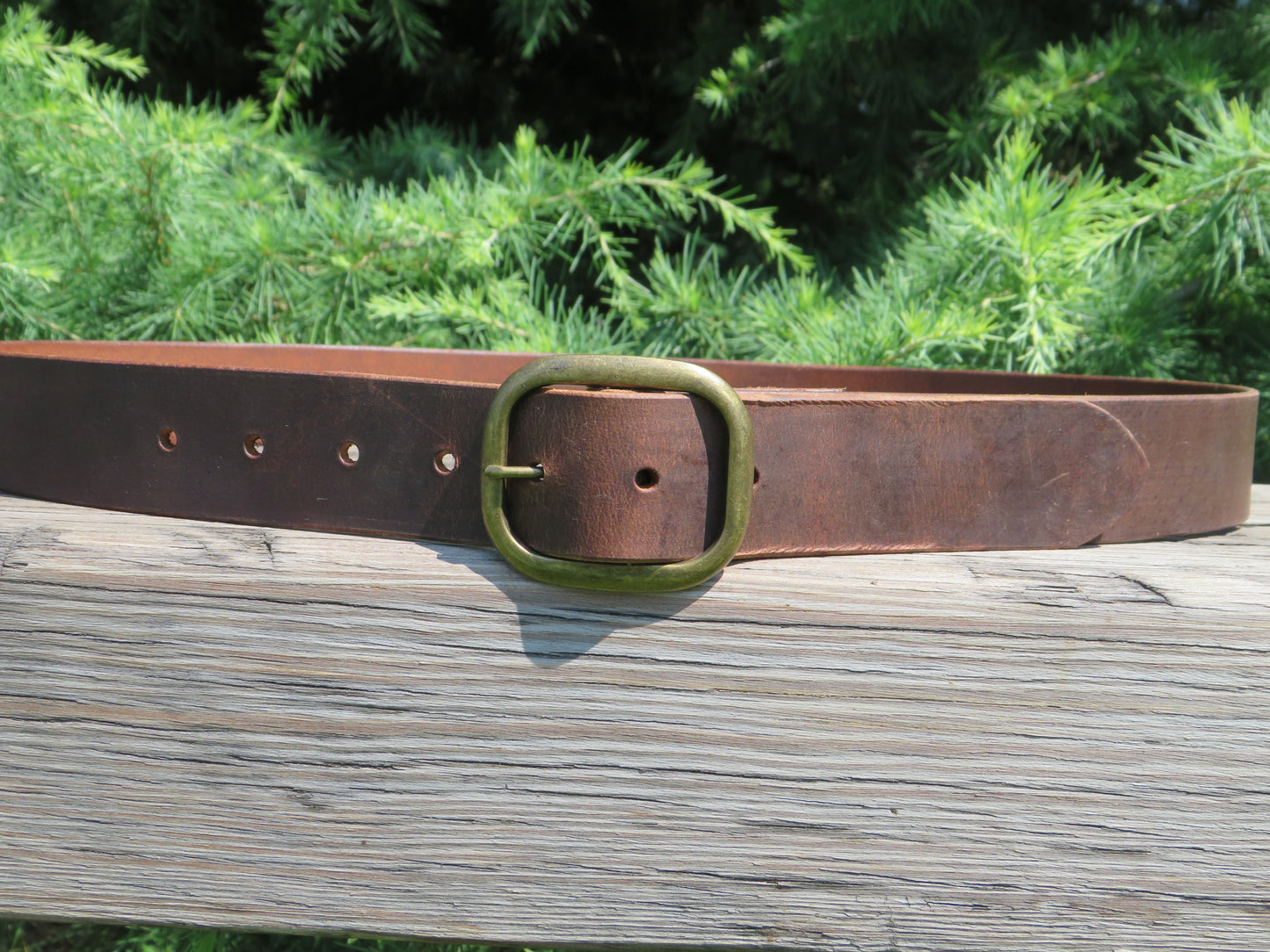 1 1/2" Custom Handcrafted full grain leather belt