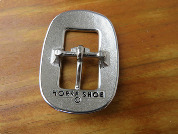 Pair of 1 inch buckle Jeremiah Watt, horseshoe brand hardware, stainless steel, belt buckle western Floral buckle