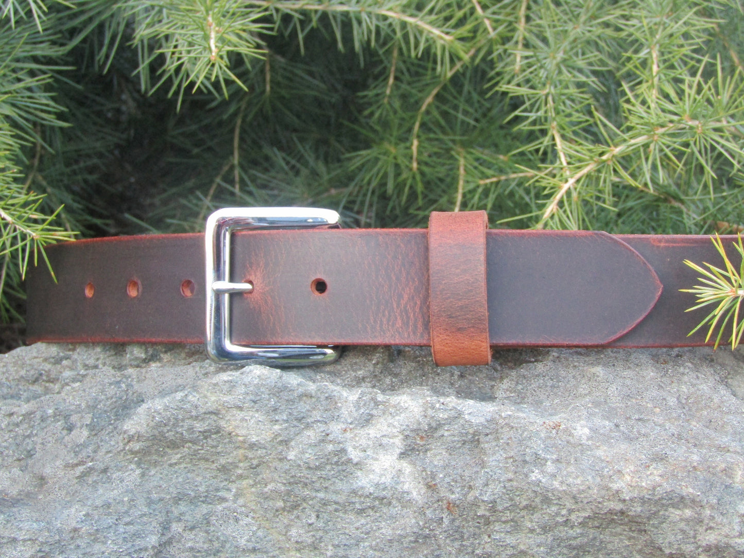 1 1/2"  Custom Handmade Leather Belt, Crazy Horse Water Buffalo leather/Rustic leather belt /monogrammed belt/Full Grain leather, engraved