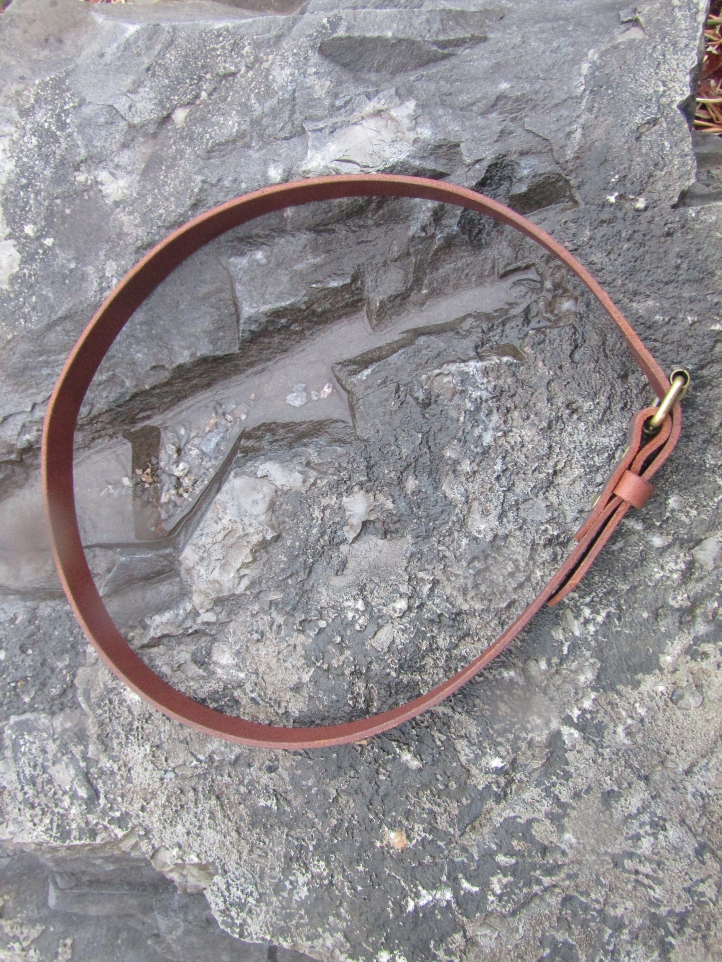 1 inch wide full grain brown leather belt, womans leather belt , mens leather belt , Crazy Horse Water Buffalo leather.