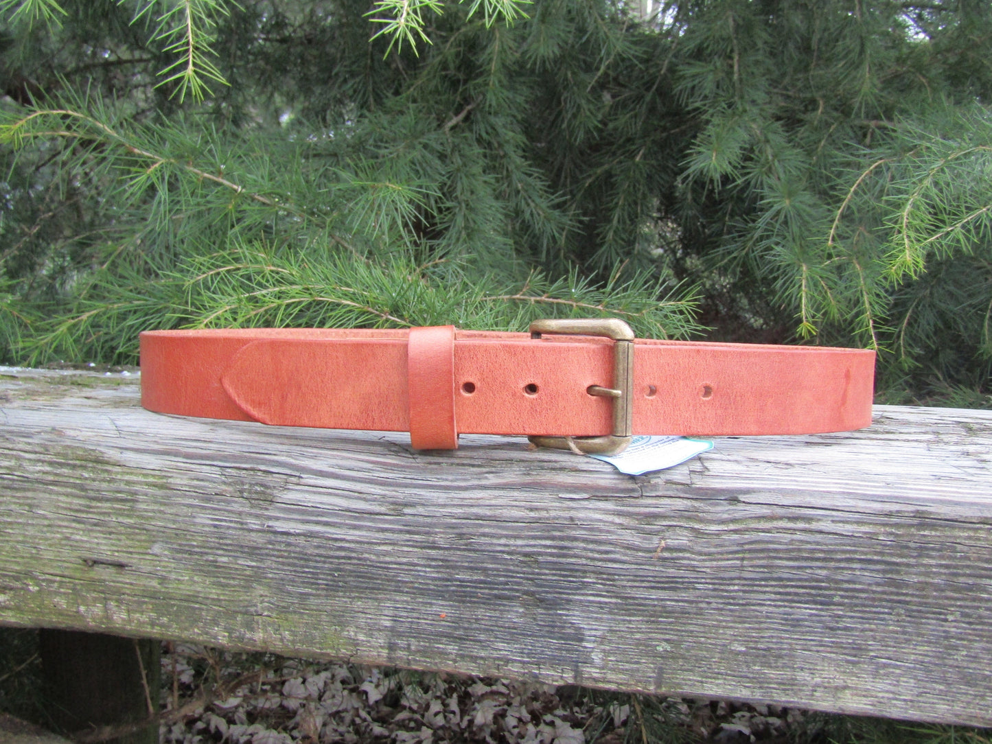 1 1/2" Hermann Oak Harness Leather belt/ Men's  thick  work belt/ gun belt/ casual belt/  Made in USA/  Custom made/ Rugged Belt/ Thick belt