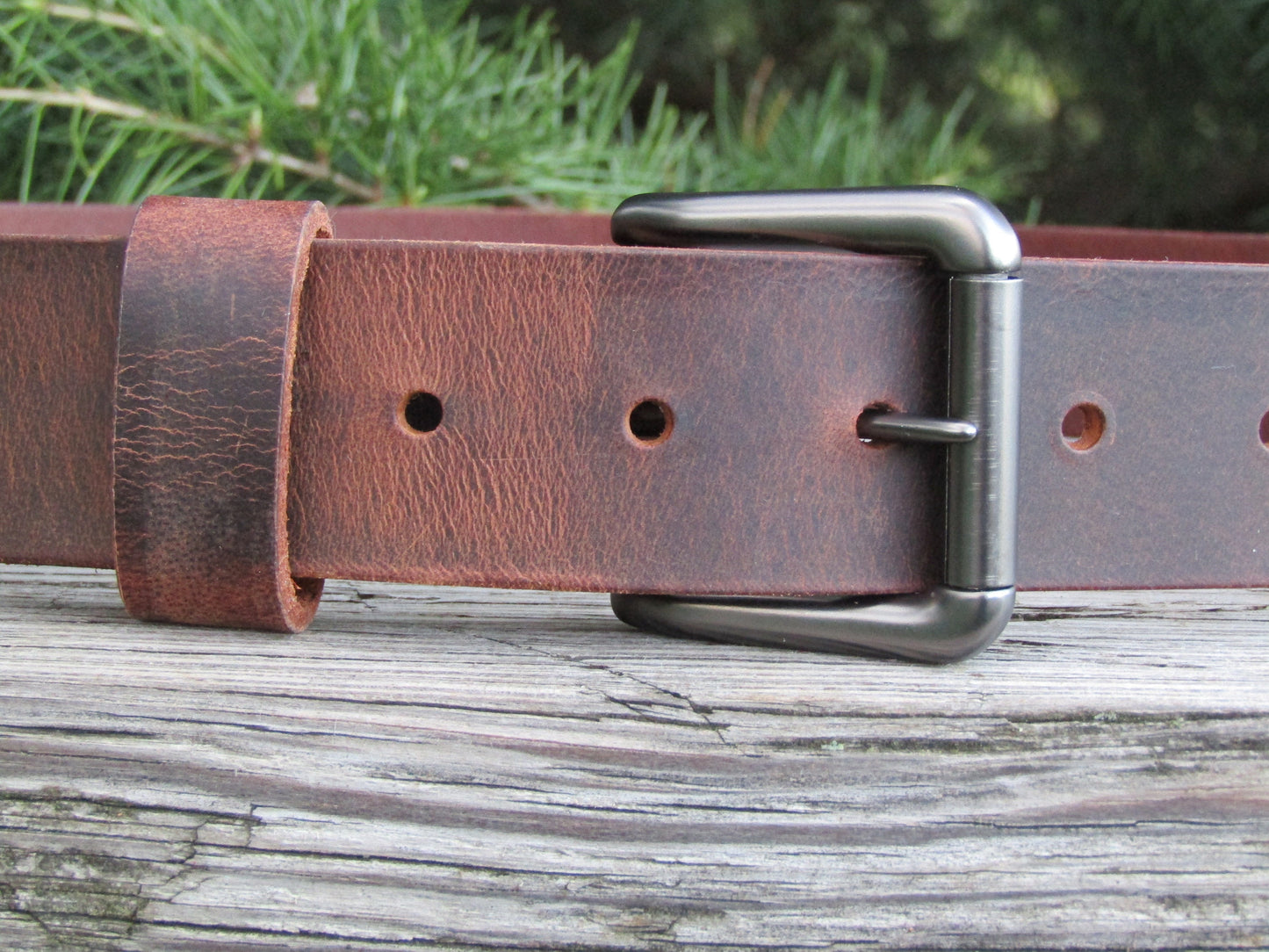 Premium USA Made 1 1/2" Leather Belt - Custom Handcrafted Men's & Women's Accessory Full Grain Leather belt