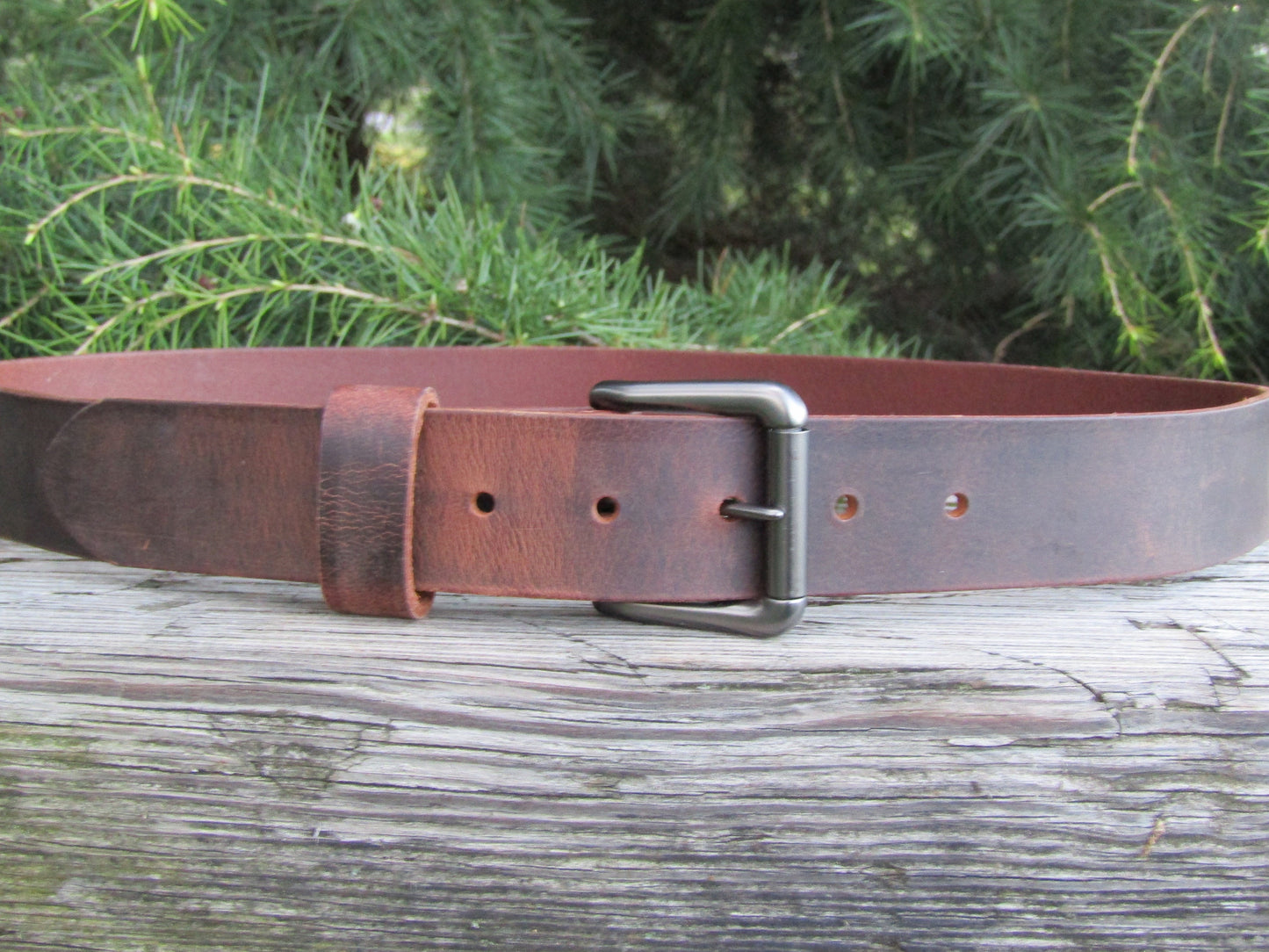 Premium USA Made 1 1/2" Leather Belt - Custom Handcrafted Men's & Women's Accessory Full Grain Leather belt