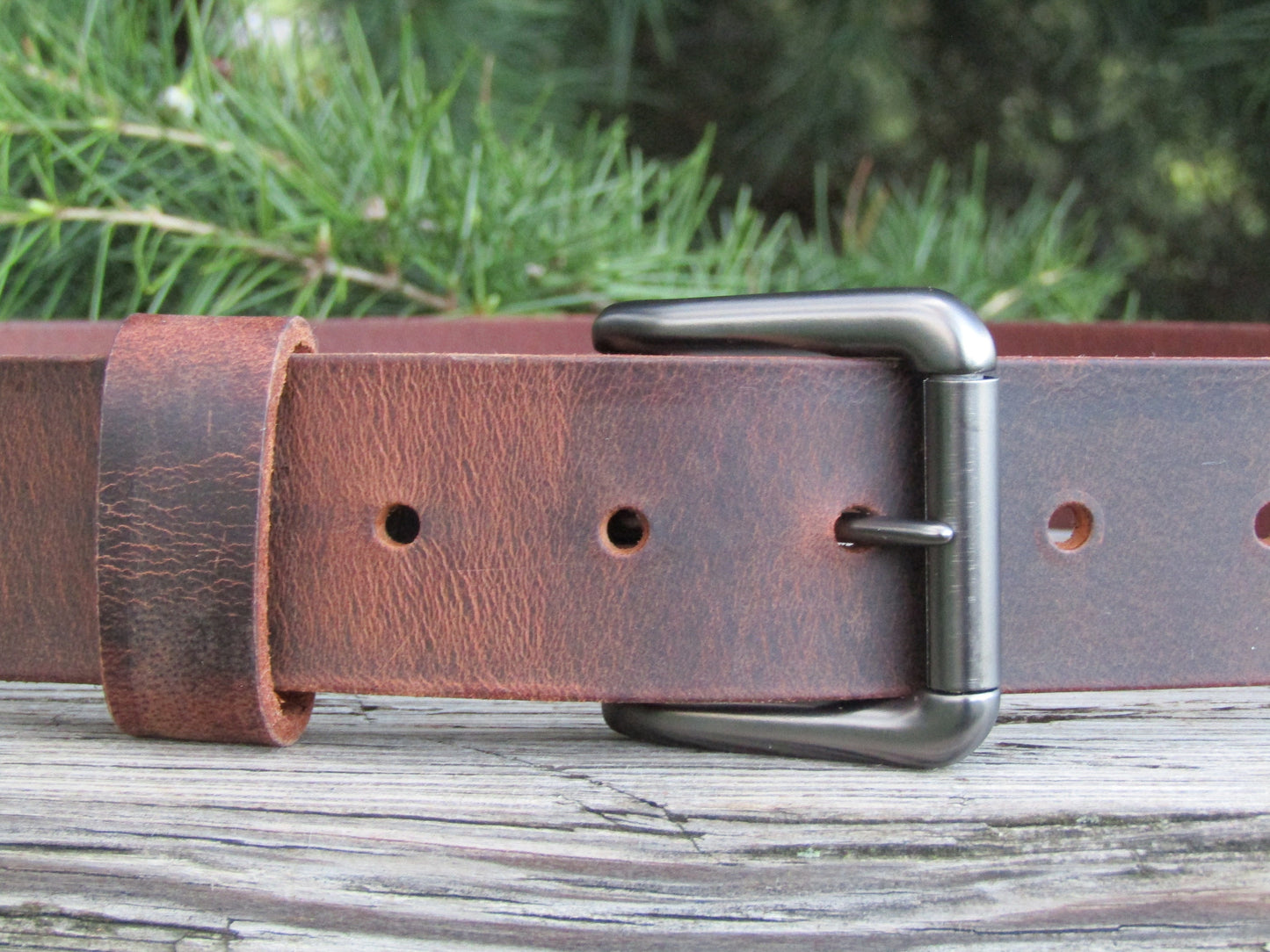 Premium USA Made 1 1/2" Leather Belt - Custom Handcrafted Men's & Women's Accessory Full Grain Leather belt