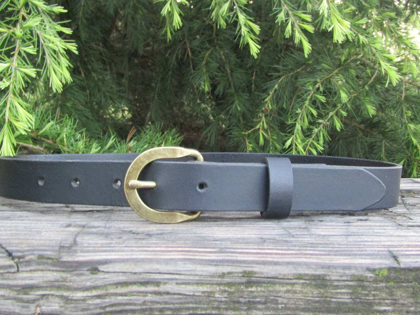 Custom handmade leather belt black leather womans belt 1 inch wide leather belt  womans leather belt mens leather belt