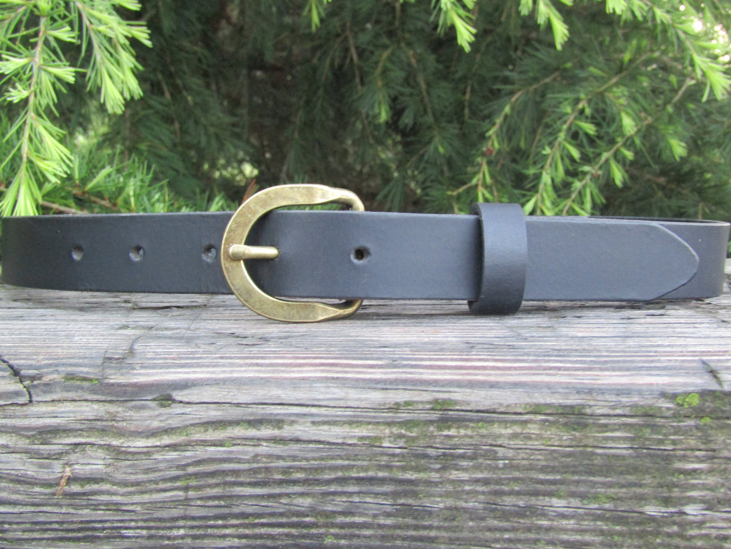 Custom handmade leather belt black leather womans belt 1 inch wide leather belt  womans leather belt mens leather belt