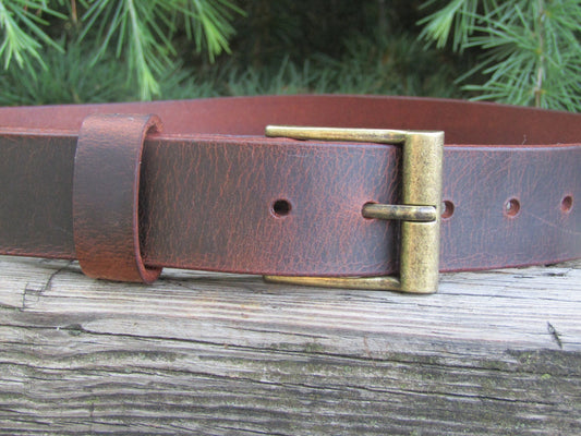 Ships Today 29 inch waist Crazy Horse Water Buffalo leather,Rustic leather belt ,Full Grain leather belt size 31