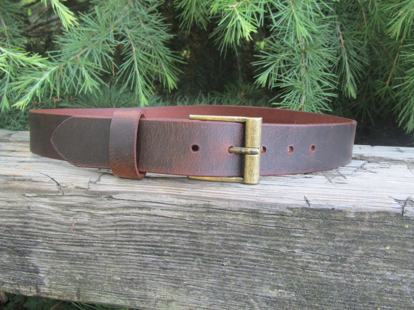 Ships Today 29 inch waist Crazy Horse Water Buffalo leather,Rustic leather belt ,Full Grain leather belt size 31