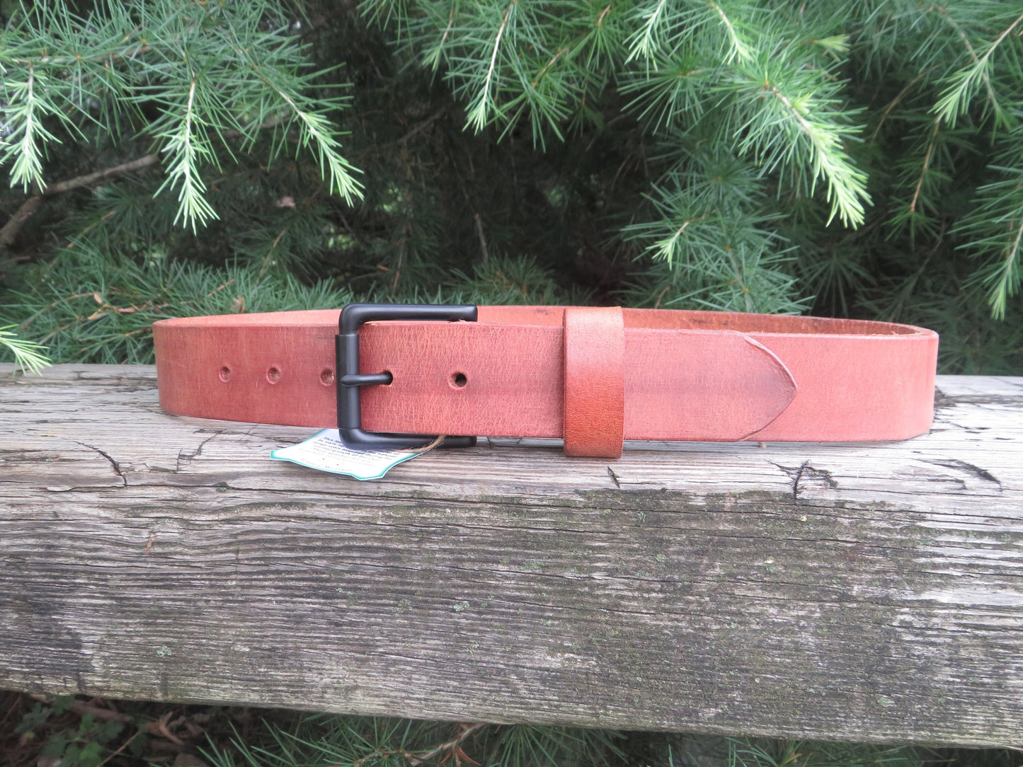 1 1/2" wide Hermann Oak Harness Leather belt casual belt Men belt Made in USA with USA hides Custom belt Rugged Belt Work Belt handmade belt