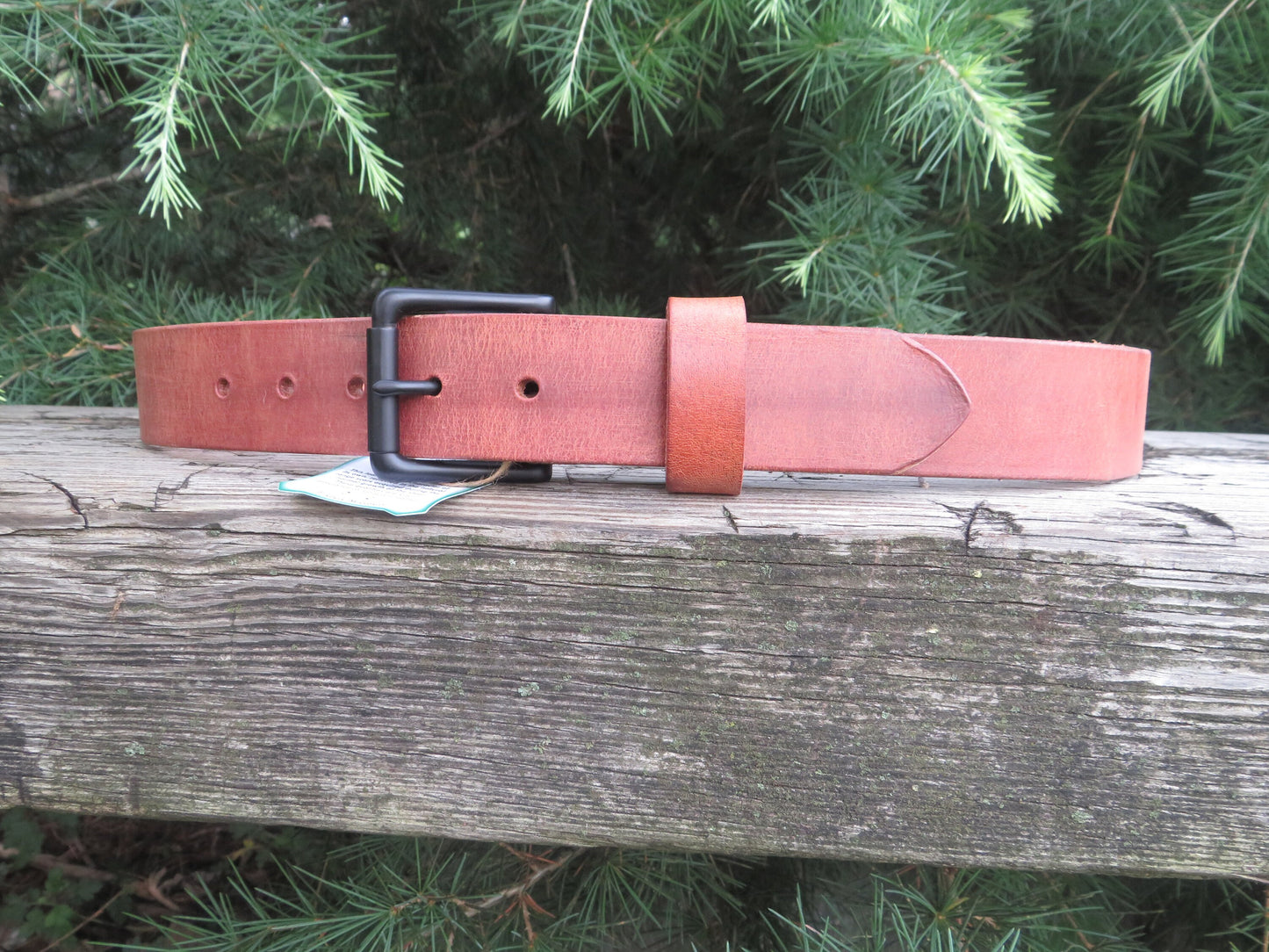 1 1/2" wide Hermann Oak Harness Leather belt casual belt Men belt Made in USA with USA hides Custom belt Rugged Belt Work Belt handmade belt