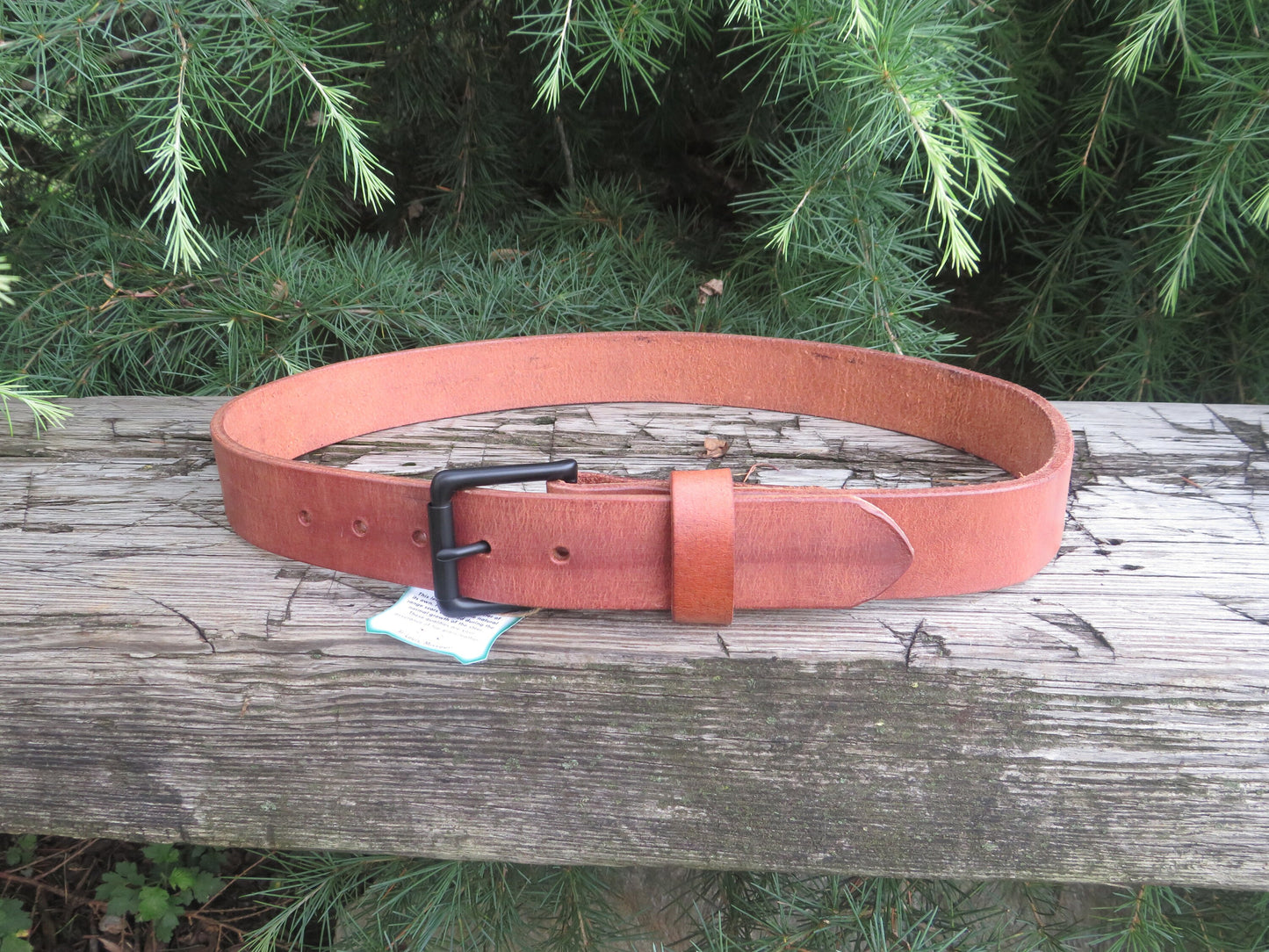 1 1/2" wide Hermann Oak Harness Leather belt casual belt Men belt Made in USA with USA hides Custom belt Rugged Belt Work Belt handmade belt