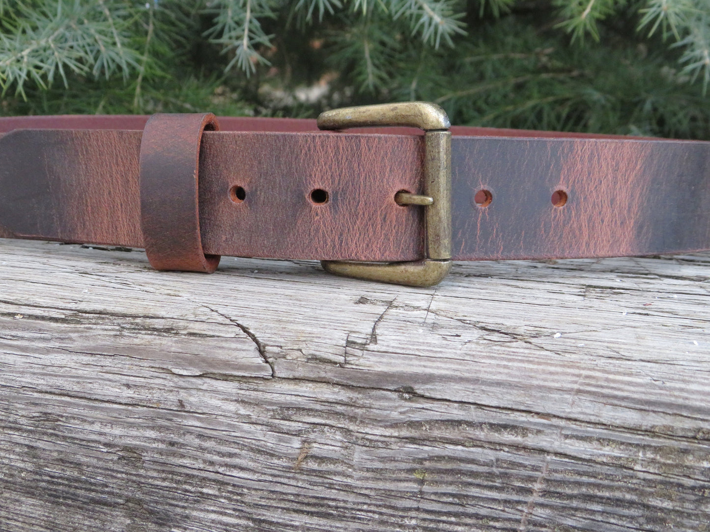 Ships Today 30 inch waist Crazy Horse Water Buffalo leather,Rustic leather belt ,Full Grain leather belt size 33