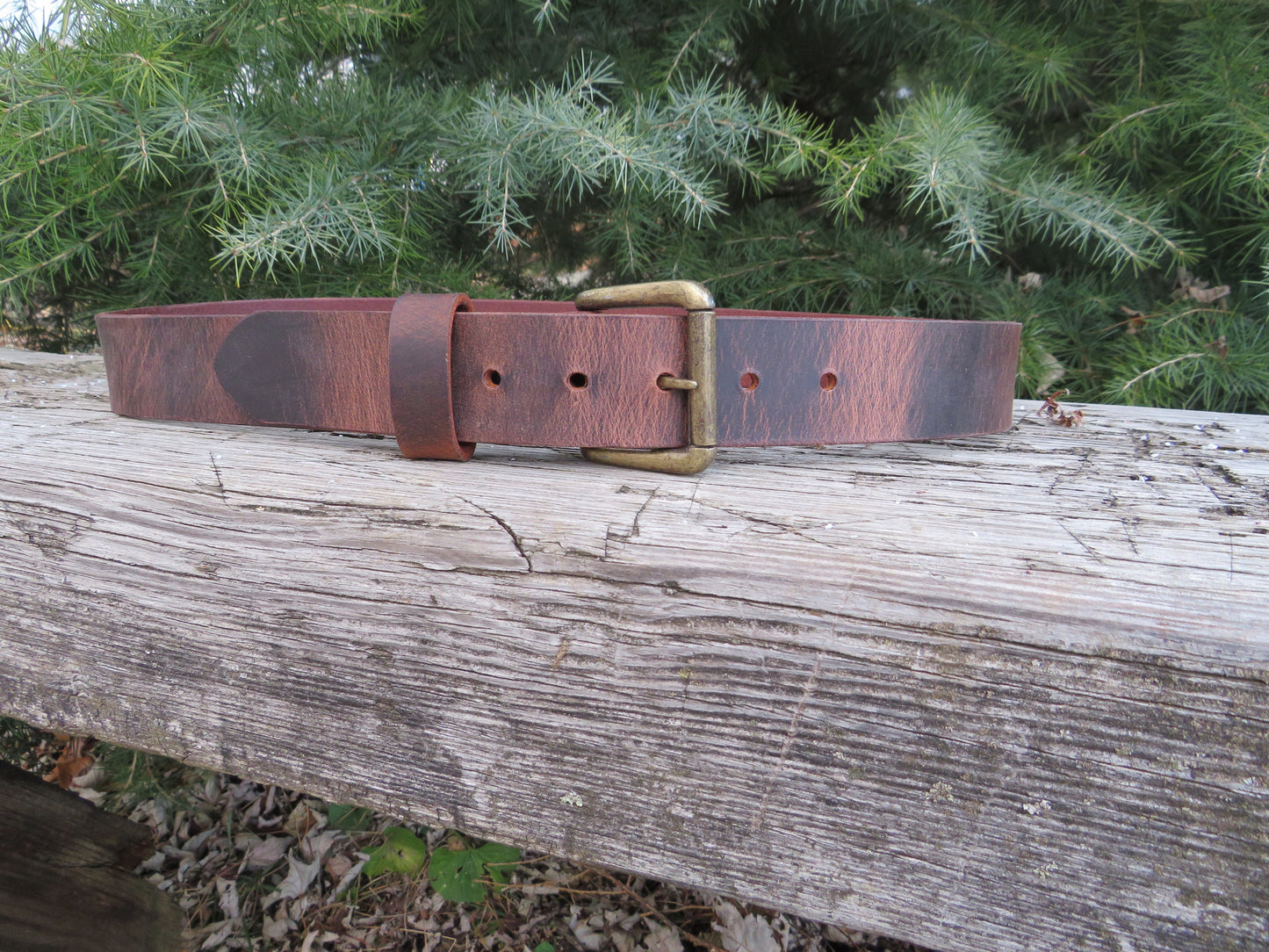 Ships Today 30 inch waist Crazy Horse Water Buffalo leather,Rustic leather belt ,Full Grain leather belt size 33