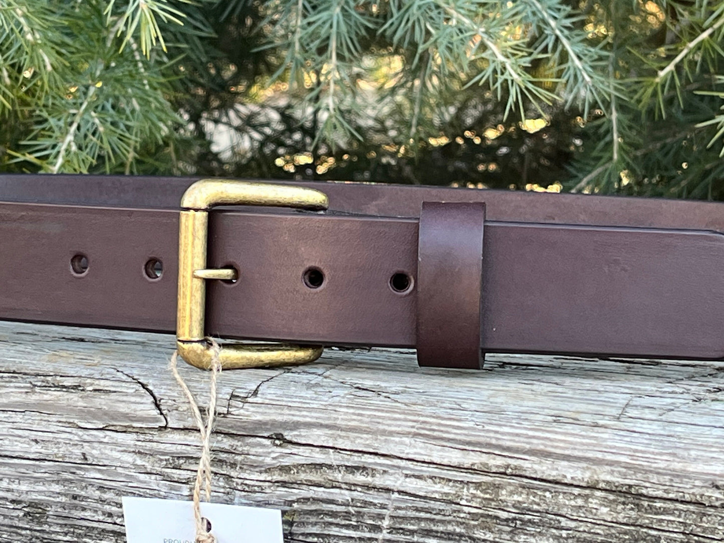 Dark brown Bridle Leather belt, mens leather belt, womans leather belt.  1.5 wide leather belt  Custom made belt, handmade leather belt