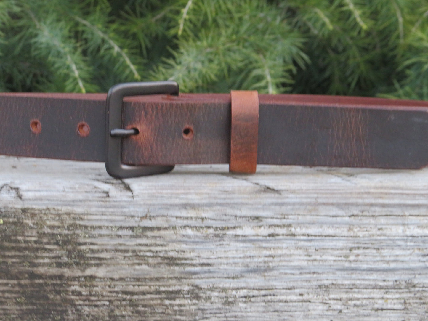 Ships Today 32 inch waist Crazy Horse Water Buffalo leather,Rustic leather belt ,1 1/4 inch wide belt Full Grain leather belt size 34