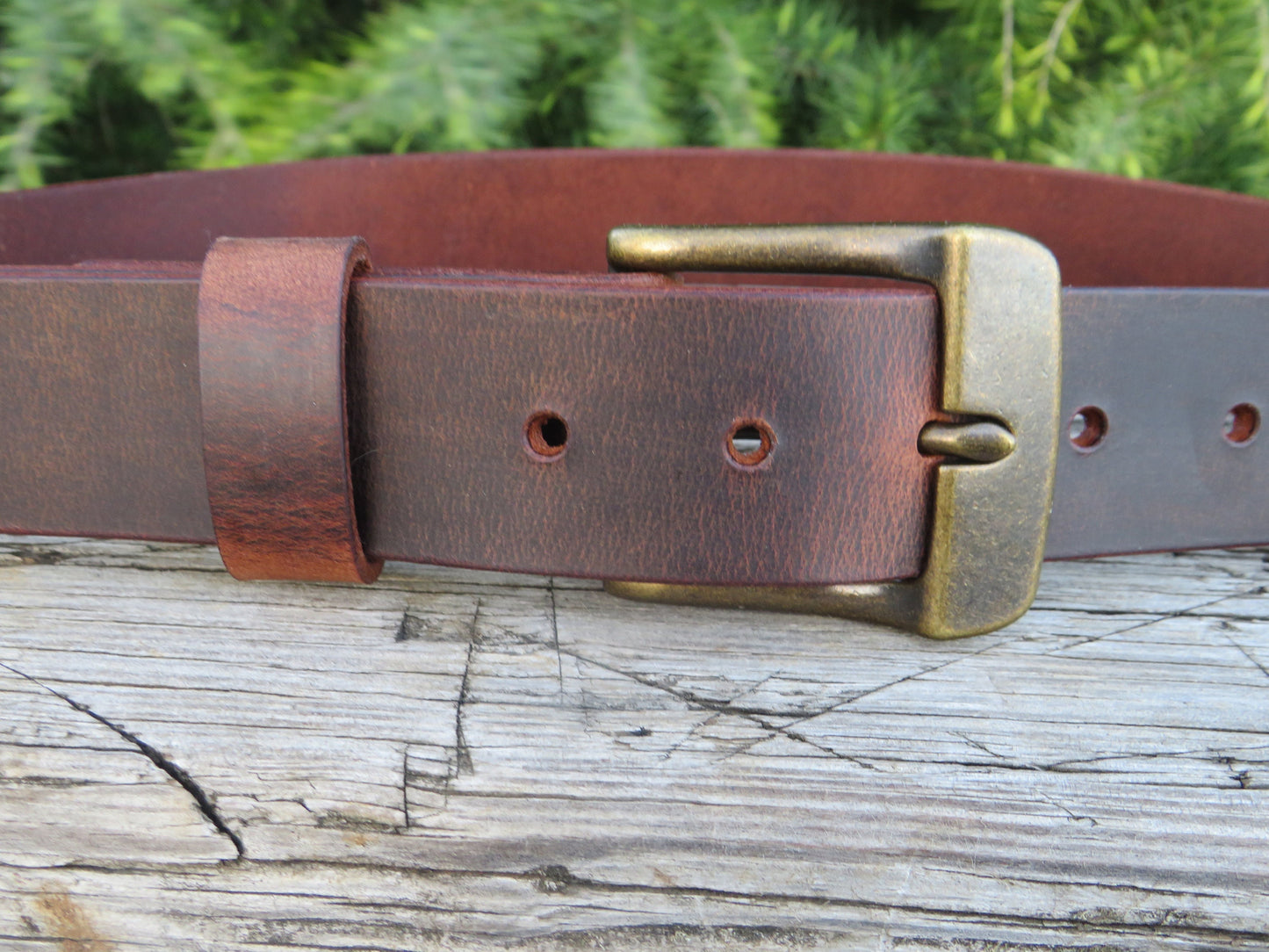 Ships Today 30 inch waist Crazy Horse Water Buffalo leather,Rustic leather belt ,Full Grain leather belt size 32