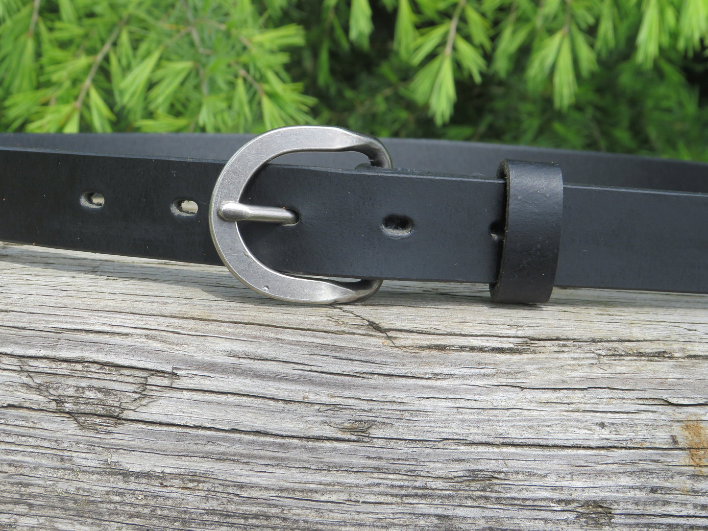 Handmade black leather belt 1 inch wide black leather belt Custom black leather belt mens leather belt womens black leather belt