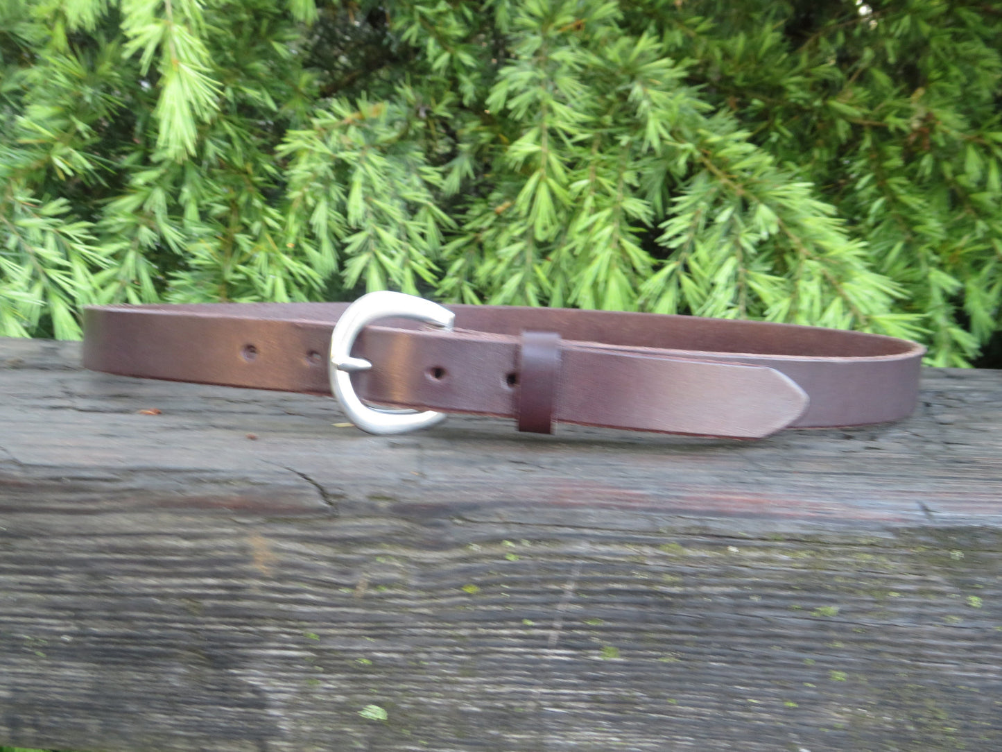 New Discounted 32 waist size 35 belt size, 1 inch Hermann Oak  Latigo Leather ,  Made in US with US hides, leather belt, womans leather belt