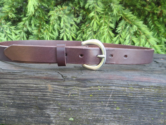 New Discounted 32 waist size 35 belt size, 1 inch Hermann Oak  Latigo Leather ,  Made in US with US hides, leather belt, womans leather belt