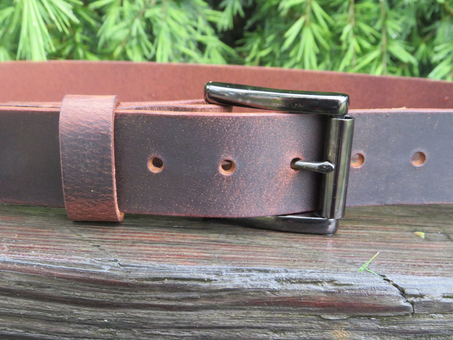 Ships Today 34 inch waist Crazy Horse Water Buffalo leather,Rustic leather belt ,Full Grain leather belt size 37